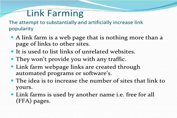 مزرعه لینک یا link farm چیست؟ | مزرعه لینک | link farm | سایت مزرعه لینک