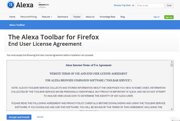  آموزش نصب نوار ابزار الکسا در مرورگر Firefox | نصب الکسا در فایرفاکس