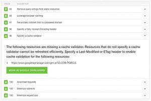 رفع خطای Specify a cache validator جی تی متریکس | cache validator